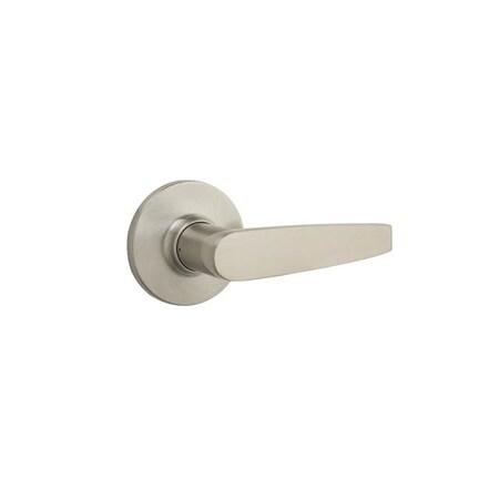Safelock UL Winston Lever Round Rose Passage Lock with RCAL Latch and RCS Strike Satin Nickel Finish SL1002WI-15